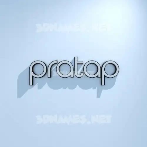 pratap in White Logo Cold style - 3D name wallpaper pratap in White Logo Cold style - 3D name wallpaper