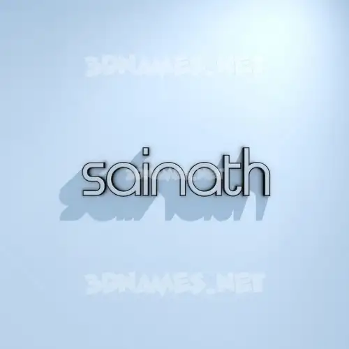 sainath in White Logo Cold style - 3D name wallpaper sainath in White Logo Cold style - 3D name wallpaper