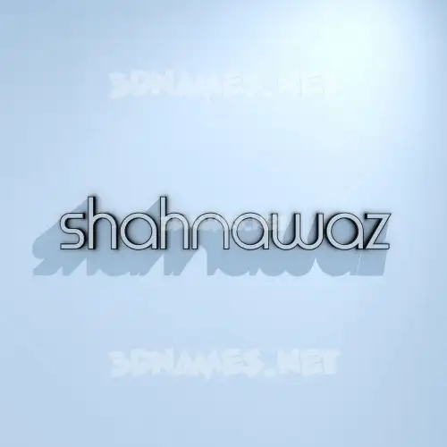 shahnawaz in White Logo Cold style - 3D name wallpaper shahnawaz in White Logo Cold style - 3D name wallpaper