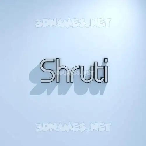 shruti in White Logo Cold style - 3D name wallpaper shruti in White Logo Cold style - 3D name wallpaper