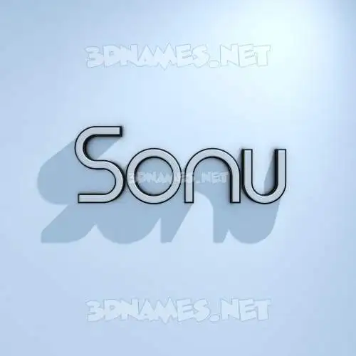 sonu in White Logo Cold style - 3D name wallpaper sonu in White Logo Cold style - 3D name wallpaper