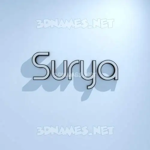 surya in White Logo Cold style - 3D name wallpaper surya in White Logo Cold style - 3D name wallpaper