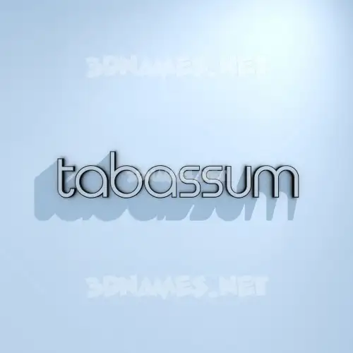 tabassum in White Logo Cold style - 3D name wallpaper tabassum in White Logo Cold style - 3D name wallpaper