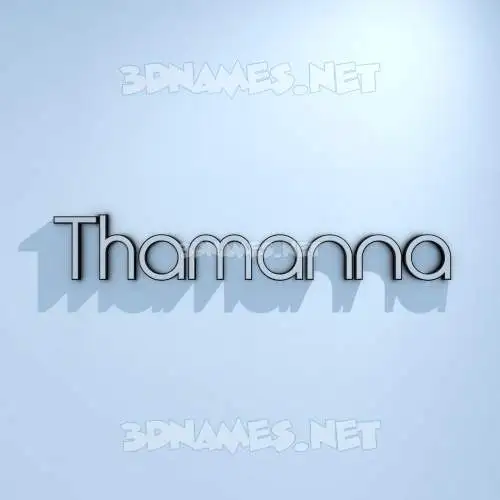 thamanna in White Logo Cold style - 3D name wallpaper thamanna in White Logo Cold style - 3D name wallpaper