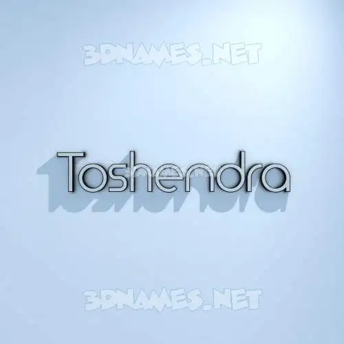 toshendra in White Logo Cold style - 3D name wallpaper toshendra in White Logo Cold style - 3D name wallpaper