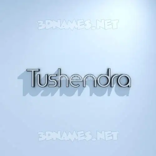 tushendra in White Logo Cold style - 3D name wallpaper tushendra in White Logo Cold style - 3D name wallpaper