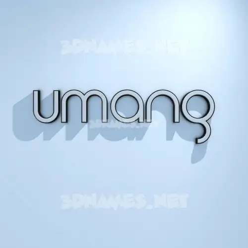 umang in White Logo Cold style - 3D name wallpaper umang in White Logo Cold style - 3D name wallpaper