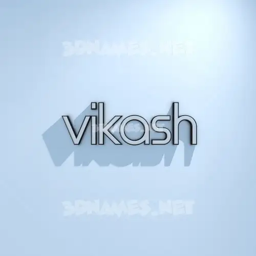 vikash in White Logo Cold style - 3D name wallpaper vikash in White Logo Cold style - 3D name wallpaper