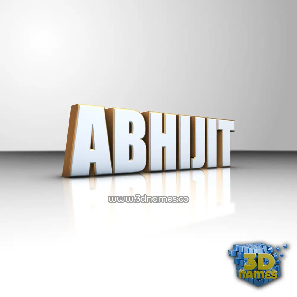 abhijit in White'n'Gold style - 3D name wallpaper abhijit in White'n'Gold style - 3D name wallpaper