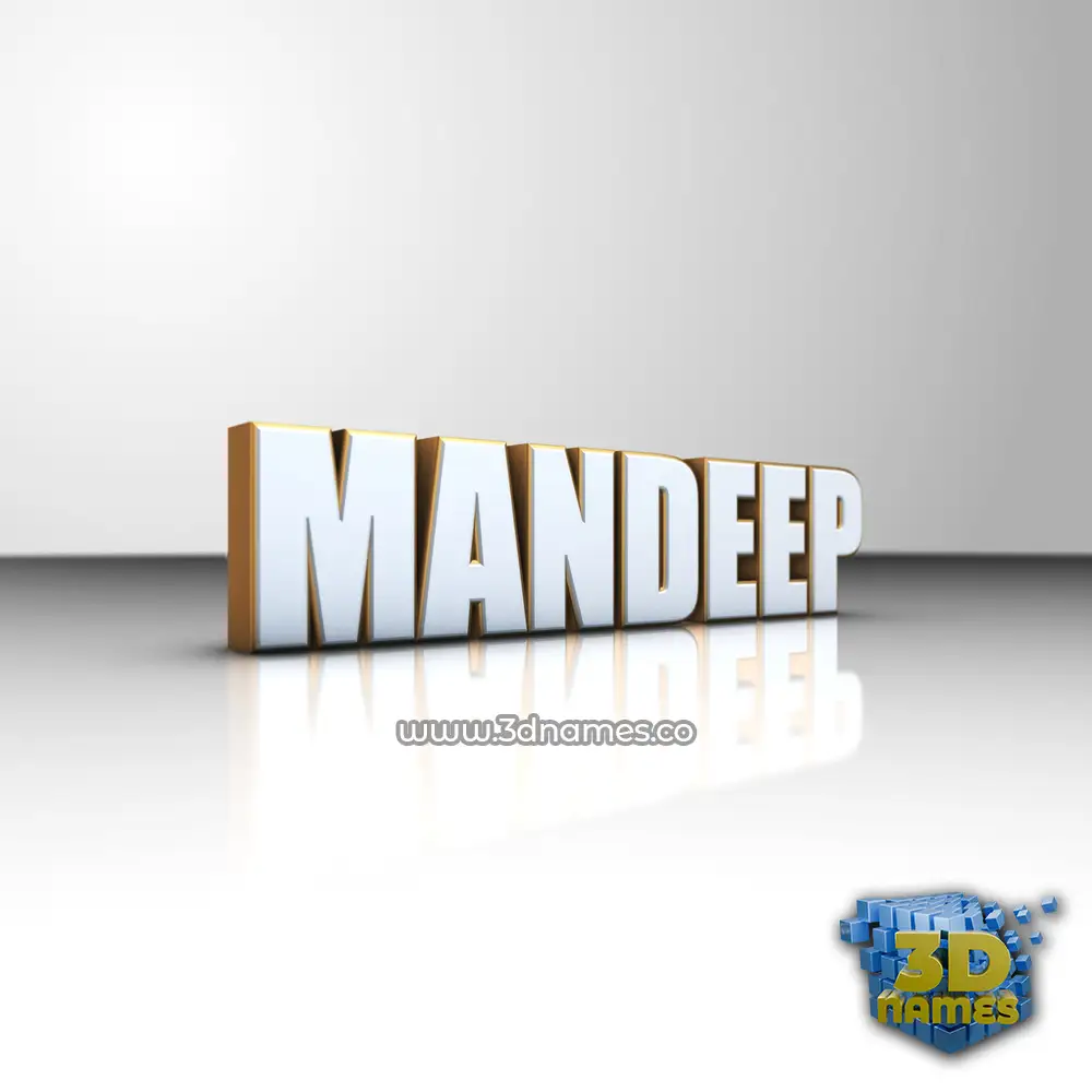 mandeep in White'n'Gold style - 3D name wallpaper mandeep in White'n'Gold style - 3D name wallpaper