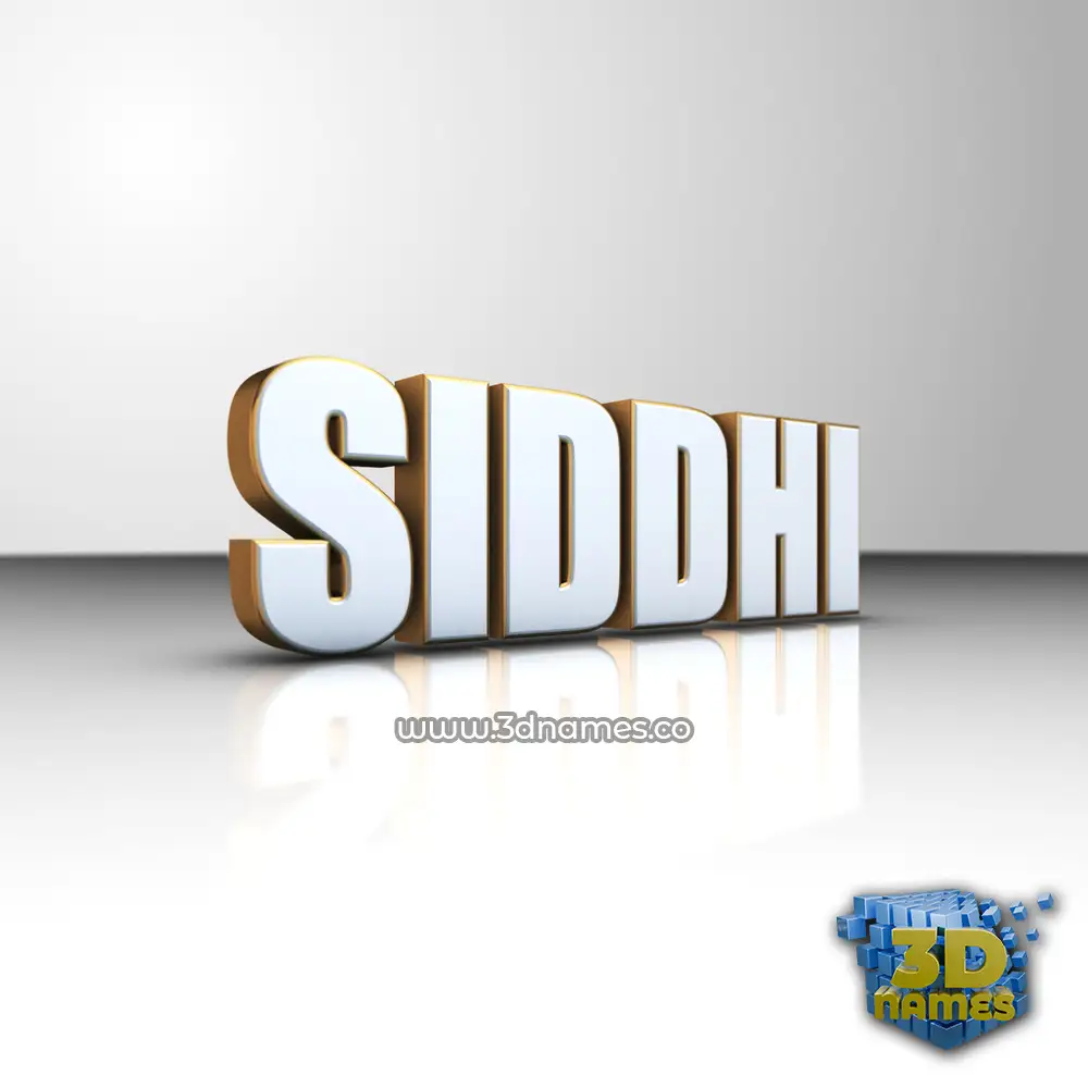 siddhi in White'n'Gold style - 3D name wallpaper siddhi in White'n'Gold style - 3D name wallpaper