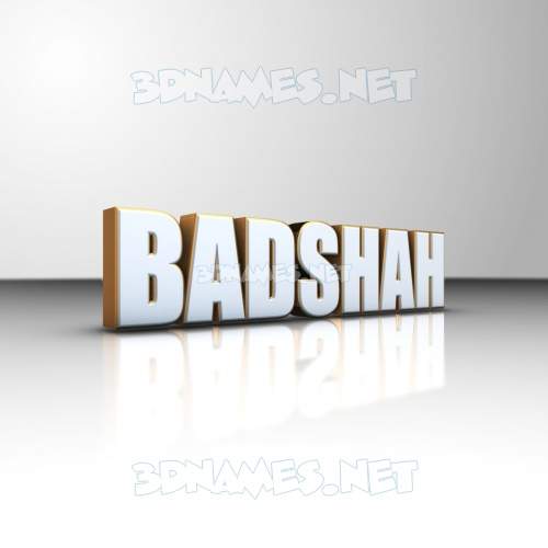 Preview of White'n'Gold 3D name for Preview of White'n'Gold 3D name for