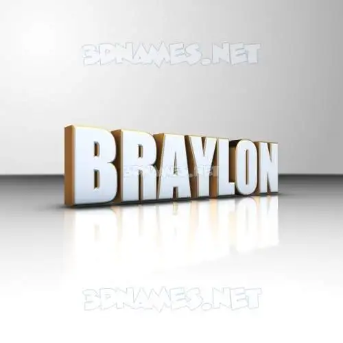 braylon in White'n'Gold style - 3D name wallpaper braylon in White'n'Gold style - 3D name wallpaper