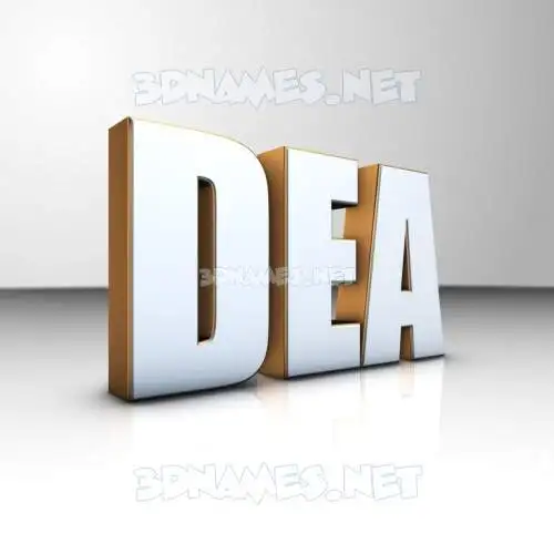dea in White'n'Gold style - 3D name wallpaper dea in White'n'Gold style - 3D name wallpaper