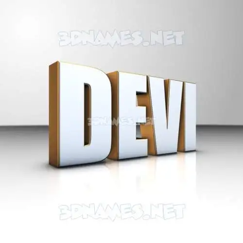 devi in White'n'Gold style - 3D name wallpaper devi in White'n'Gold style - 3D name wallpaper