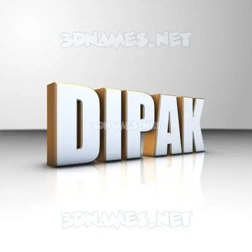 dipak in White'n'Gold style - 3D name wallpaper dipak in White'n'Gold style - 3D name wallpaper