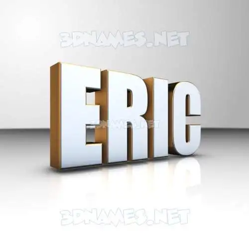 eric in White'n'Gold style - 3D name wallpaper eric in White'n'Gold style - 3D name wallpaper