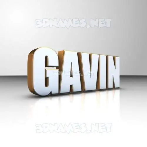 gavin in White'n'Gold style - 3D name wallpaper gavin in White'n'Gold style - 3D name wallpaper