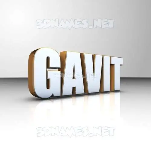 gavit in White'n'Gold style - 3D name wallpaper gavit in White'n'Gold style - 3D name wallpaper