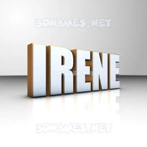 irene in White'n'Gold style - 3D name wallpaper irene in White'n'Gold style - 3D name wallpaper
