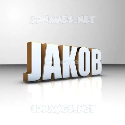 jakob in White'n'Gold style - 3D name wallpaper jakob in White'n'Gold style - 3D name wallpaper