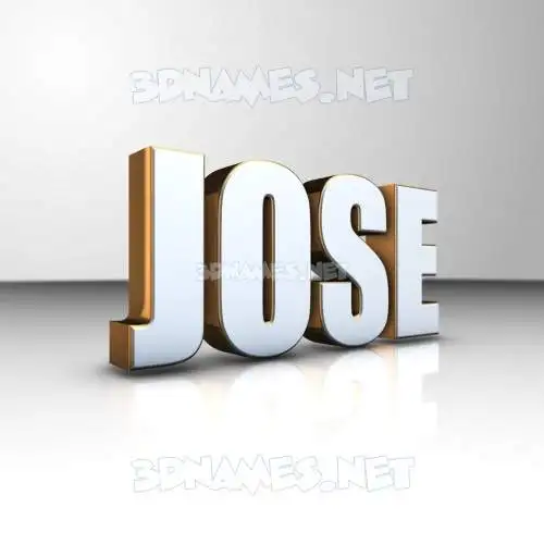 jose in White'n'Gold style - 3D name wallpaper jose in White'n'Gold style - 3D name wallpaper