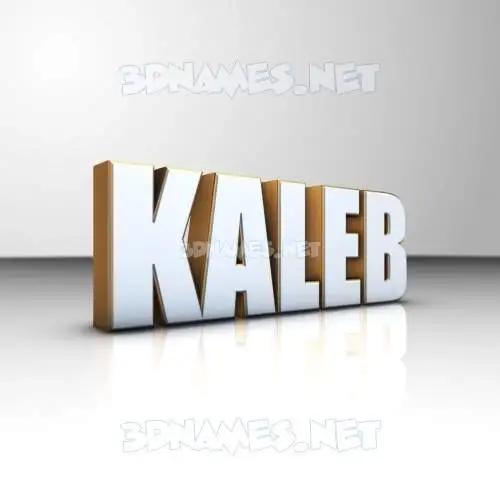 kaleb in White'n'Gold style - 3D name wallpaper kaleb in White'n'Gold style - 3D name wallpaper