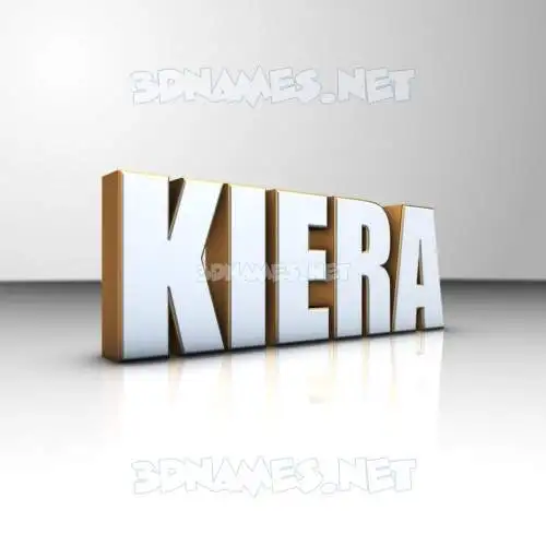 kiera in White'n'Gold style - 3D name wallpaper kiera in White'n'Gold style - 3D name wallpaper