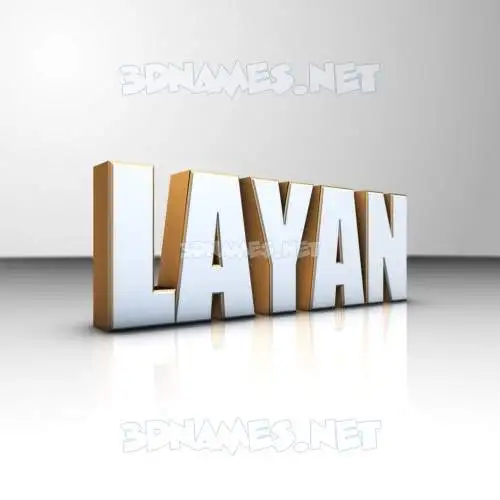 layan in White'n'Gold style - 3D name wallpaper layan in White'n'Gold style - 3D name wallpaper