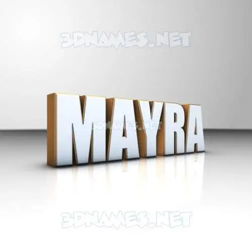 mayra in White'n'Gold style - 3D name wallpaper mayra in White'n'Gold style - 3D name wallpaper