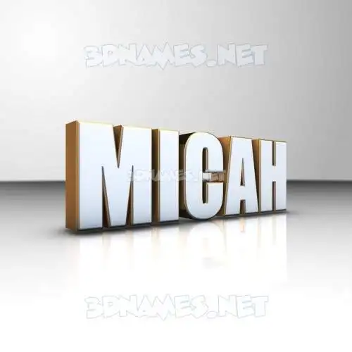 micah in White'n'Gold style - 3D name wallpaper micah in White'n'Gold style - 3D name wallpaper