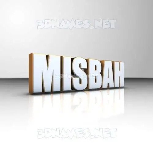 misbah in White'n'Gold style - 3D name wallpaper misbah in White'n'Gold style - 3D name wallpaper