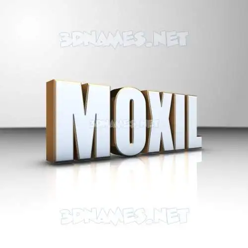 moxil in White'n'Gold style - 3D name wallpaper moxil in White'n'Gold style - 3D name wallpaper