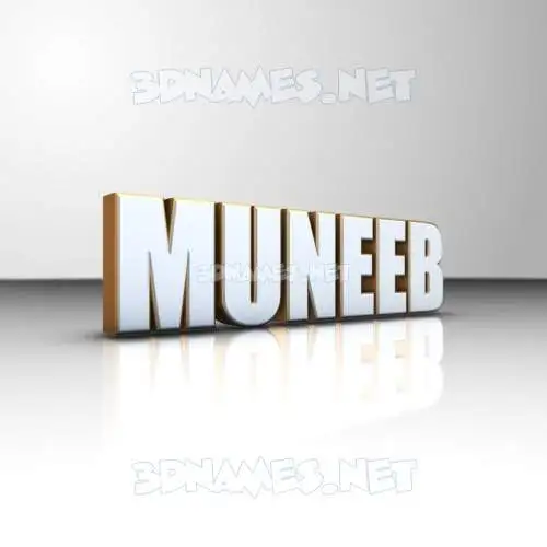 muneeb in White'n'Gold style - 3D name wallpaper muneeb in White'n'Gold style - 3D name wallpaper