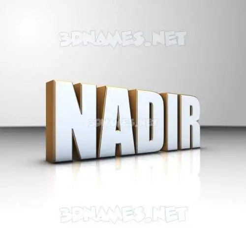 nadir in White'n'Gold style - 3D name wallpaper nadir in White'n'Gold style - 3D name wallpaper