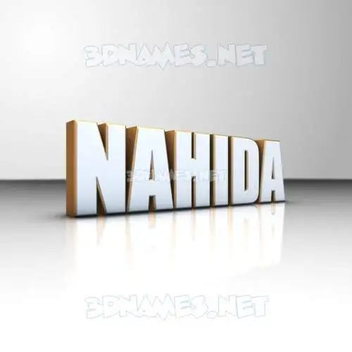 nahida in White'n'Gold style - 3D name wallpaper nahida in White'n'Gold style - 3D name wallpaper