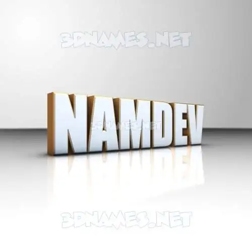 namdev in White'n'Gold style - 3D name wallpaper namdev in White'n'Gold style - 3D name wallpaper