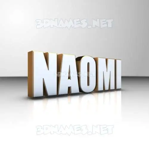 naomi in White'n'Gold style - 3D name wallpaper naomi in White'n'Gold style - 3D name wallpaper