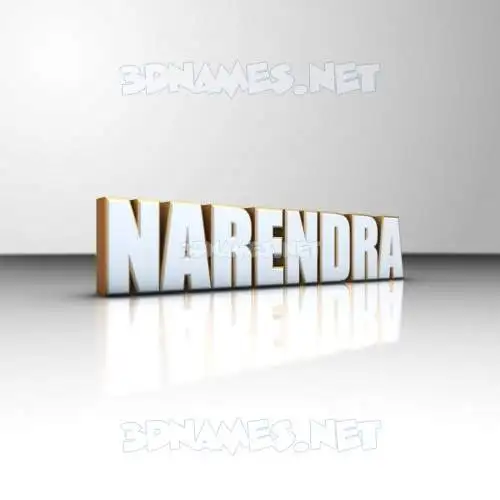 narendra in White'n'Gold style - 3D name wallpaper narendra in White'n'Gold style - 3D name wallpaper