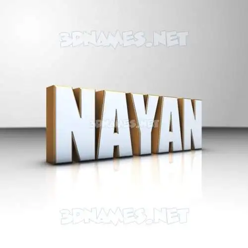 nayan in White'n'Gold style - 3D name wallpaper nayan in White'n'Gold style - 3D name wallpaper