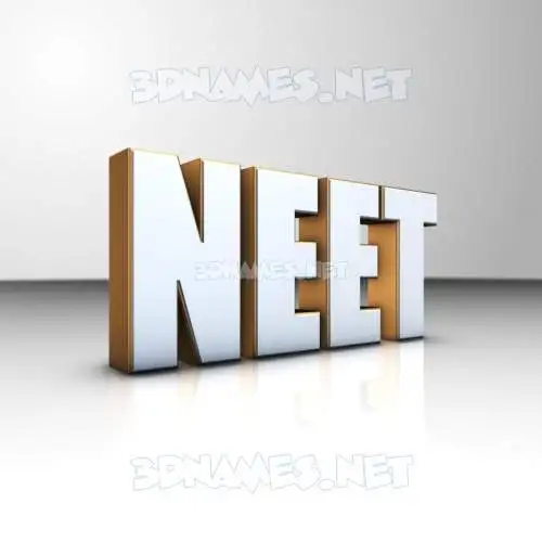 neet in White'n'Gold style - 3D name wallpaper neet in White'n'Gold style - 3D name wallpaper
