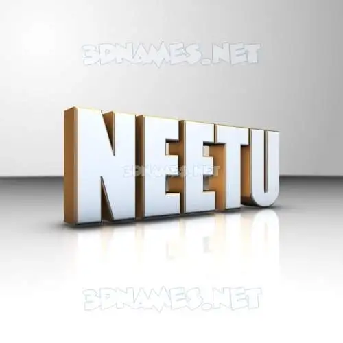 neetu in White'n'Gold style - 3D name wallpaper neetu in White'n'Gold style - 3D name wallpaper