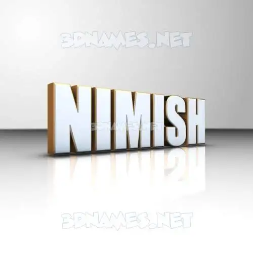 nimish in White'n'Gold style - 3D name wallpaper nimish in White'n'Gold style - 3D name wallpaper