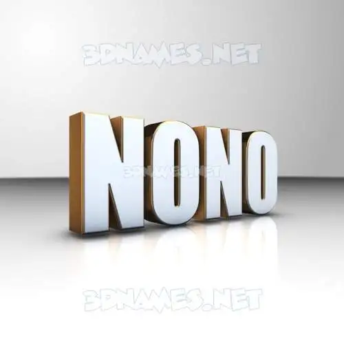 nono in White'n'Gold style - 3D name wallpaper nono in White'n'Gold style - 3D name wallpaper