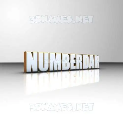 numberdar in White'n'Gold style - 3D name wallpaper numberdar in White'n'Gold style - 3D name wallpaper