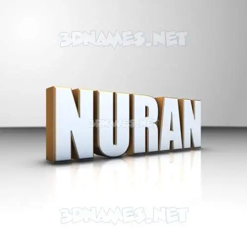 nuran in White'n'Gold style - 3D name wallpaper nuran in White'n'Gold style - 3D name wallpaper