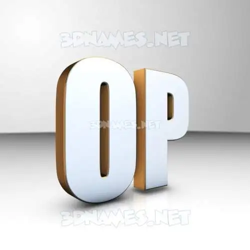 op in White'n'Gold style - 3D name wallpaper op in White'n'Gold style - 3D name wallpaper