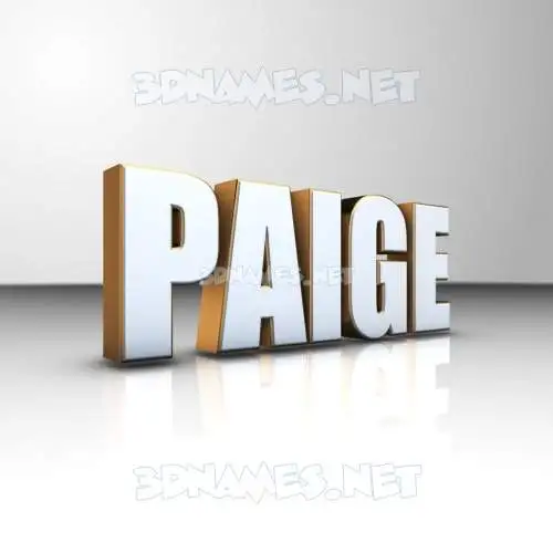 paige in White'n'Gold style - 3D name wallpaper paige in White'n'Gold style - 3D name wallpaper
