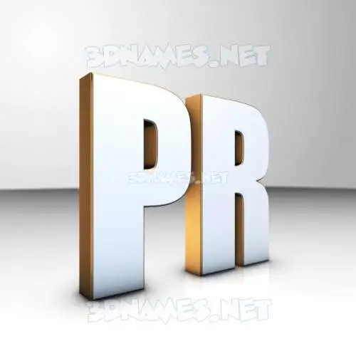 pr in White'n'Gold style - 3D name wallpaper pr in White'n'Gold style - 3D name wallpaper