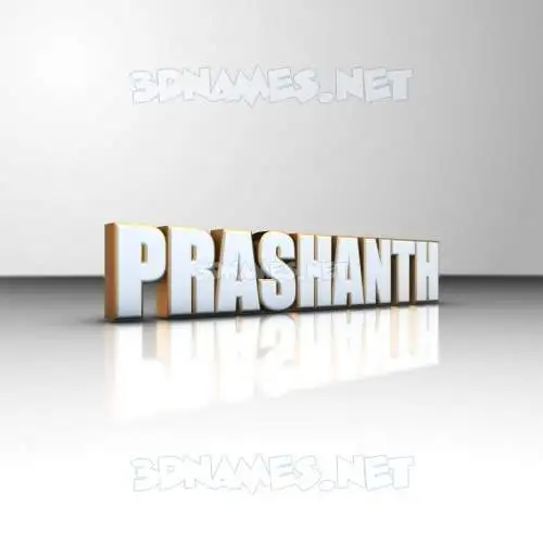 prashanth in White'n'Gold style - 3D name wallpaper prashanth in White'n'Gold style - 3D name wallpaper